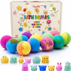12PCS Bath Bombs Set With Toys Inside